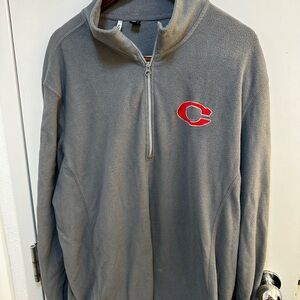 NFL Chicago Bears Performance  Men’s 1/4 Zip Pullover  Grey Size 3xl